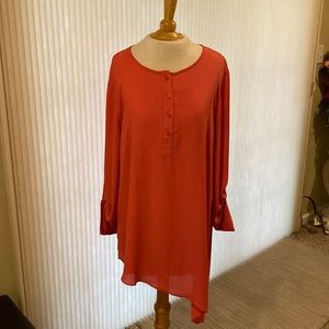 Chico’s Asymmetrical Tunic - Sz 2